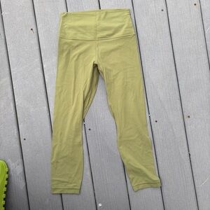 Lululemon Align Olive Green Leggings